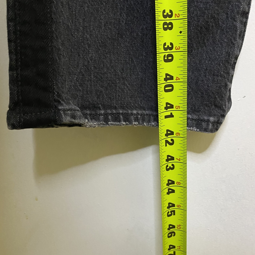 Madewell Women's Charcoal Straight Leg Jeans - Picture 16 of 16